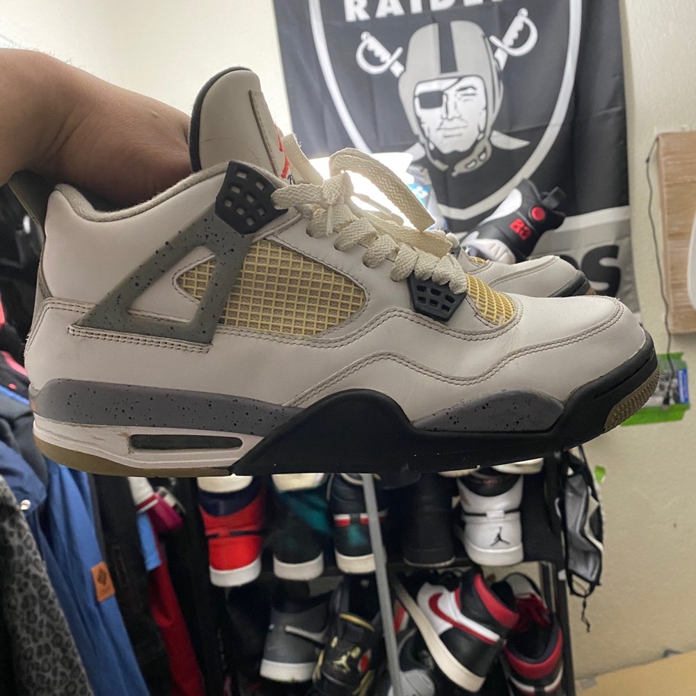 Jordan 4 cement